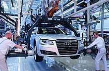 Audi A8 Radmontage